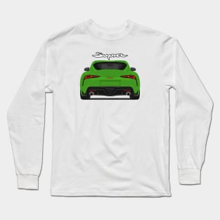 Rear Supra 5th Generation GR A90 green Long Sleeve T-Shirt